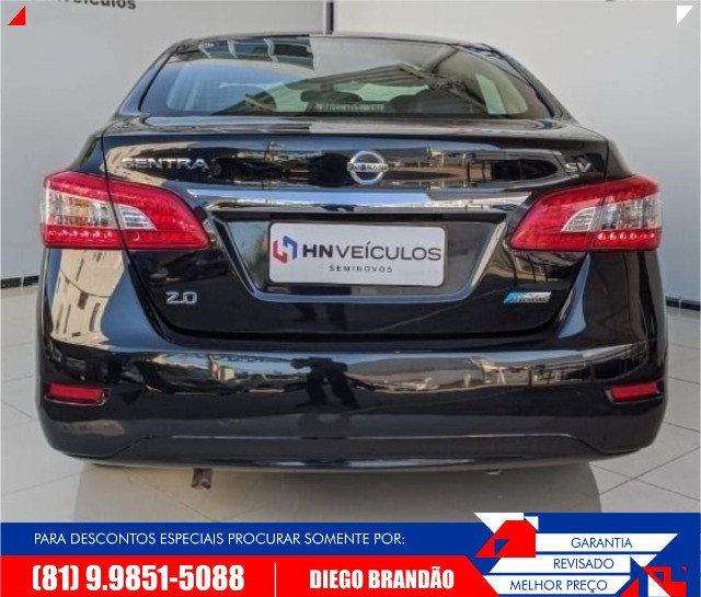 NISSAN SENTRA SV 2.0 FLEXSTART 16V AUT. 2015 - 717882881  OLX