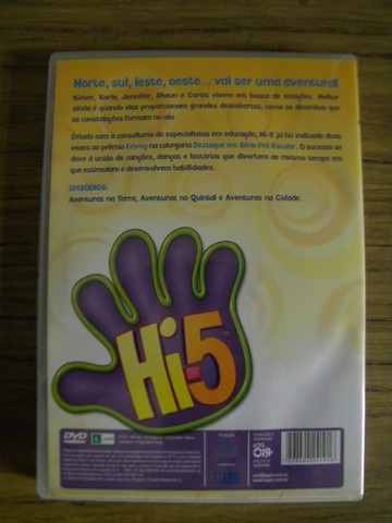 Dvd Hi-5 Aventuras e Descobertas Original (Impecável). - Foto 4