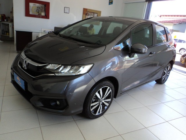 HONDA FIT EXL 1.5 AUTOMÁTICO 2018 CINZA