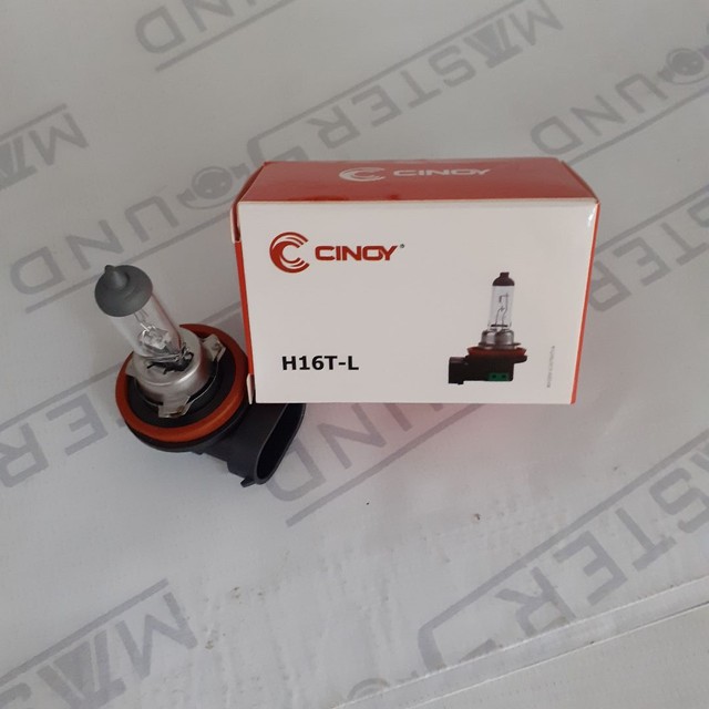 Lâmpada. Cinoy. H16T-L. Nova. Instalada. 