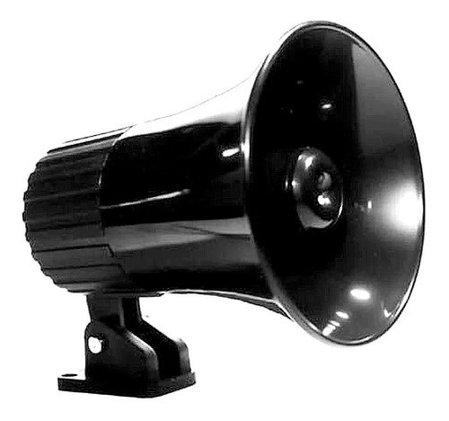 Sirene Alarme Eletrônica 6 Tons 120db 20w Dc12v AITEK S212 