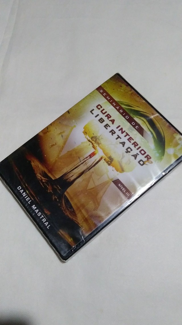 CURA INTERIOR E LIBERTAÇÃO NÍVEL 3 - DANIEL MASTRAL  - DVD ORIGINAL LACRADO