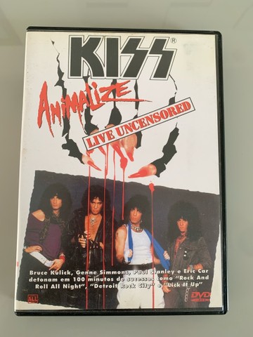 DVD Kiss Animalize original