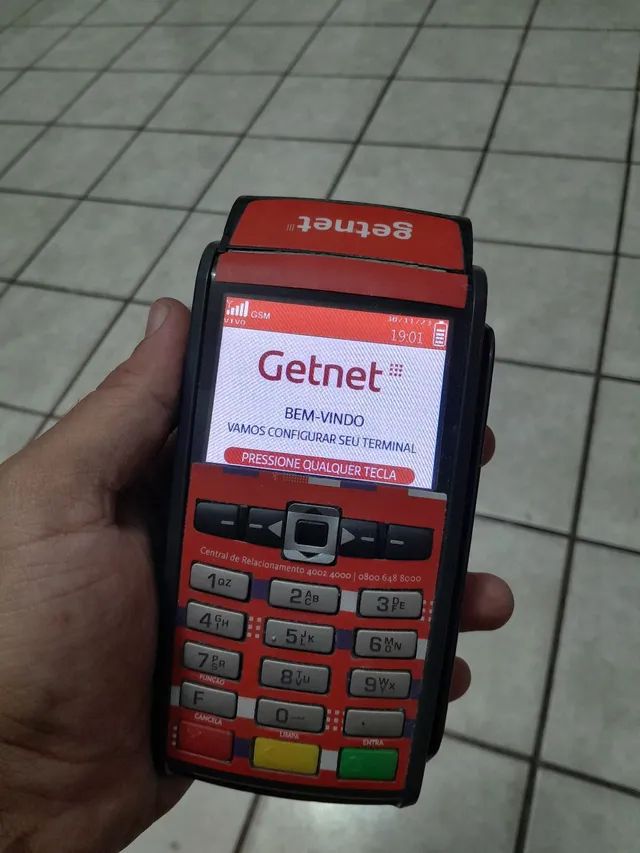 Máquina de cartão Getnet - Foto 2