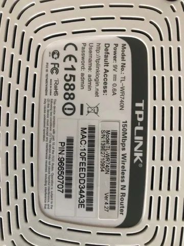 Roteador TP-LINK Mod. Tl-wr749n Wireless 150mbps - Foto 4
