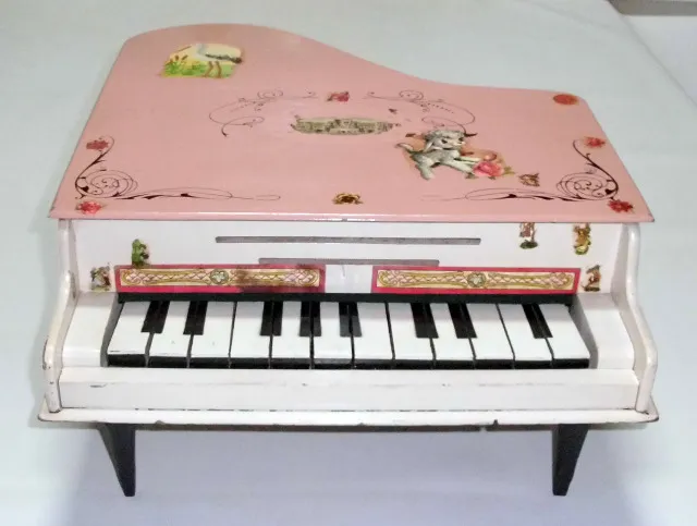 Piano Musical Infantil Fazendinha Rosa Art Brink