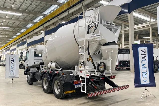 Caminhão Mercedes-Benz Atego 2730 6x4 Betoneira 8m Liebherr - Foto 11