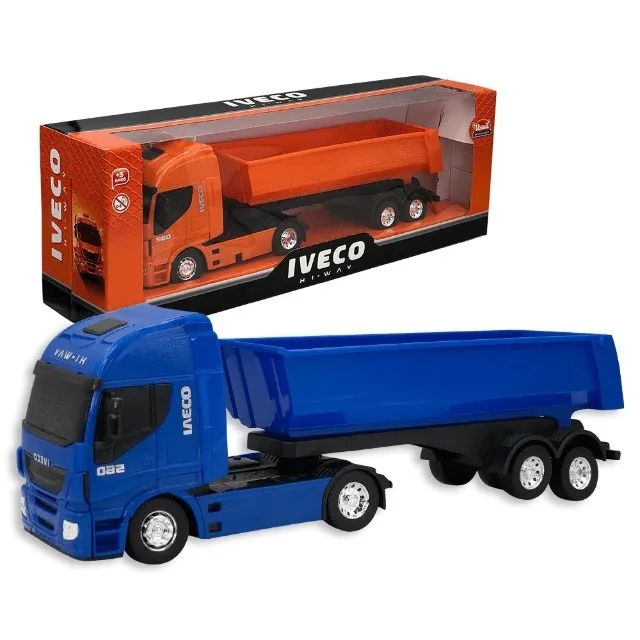 Mini Caminhão Expresso De Gás Carrinho De Brinquedo Iveco