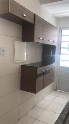 Vila De Espanha 1° andar no SIM; Com armários de cozinha; Lazer completo