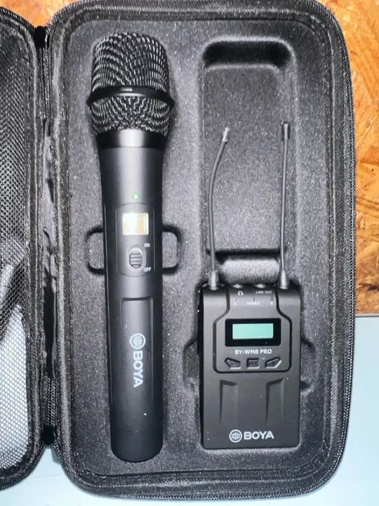 Microfone sem fio Boya BY-WM8 PRO