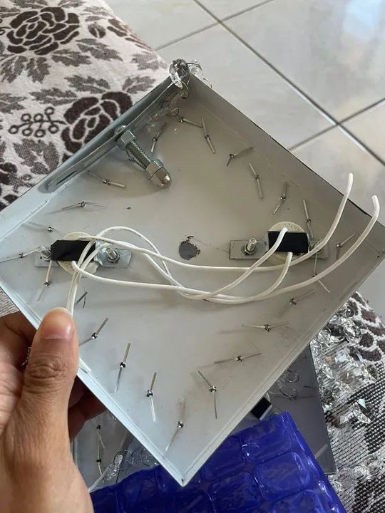 Lustre cristal acrílico  - Foto 4