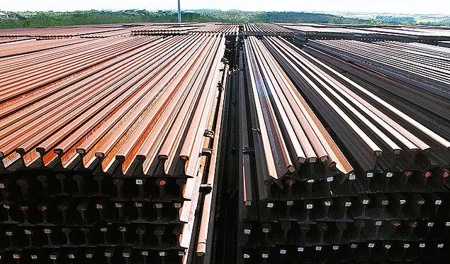 Precisando de trilhos? Temos opções 32-37-45-57-68 em barras de 6 a 12 metros disponíveis!