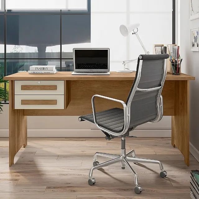 ESCRIVANINHA MESA DE COMPUTADOR 1.60m GRANDE ALTO PADRÃO = FRETE + MONTAGEM GRÁTIS!! - Foto 3