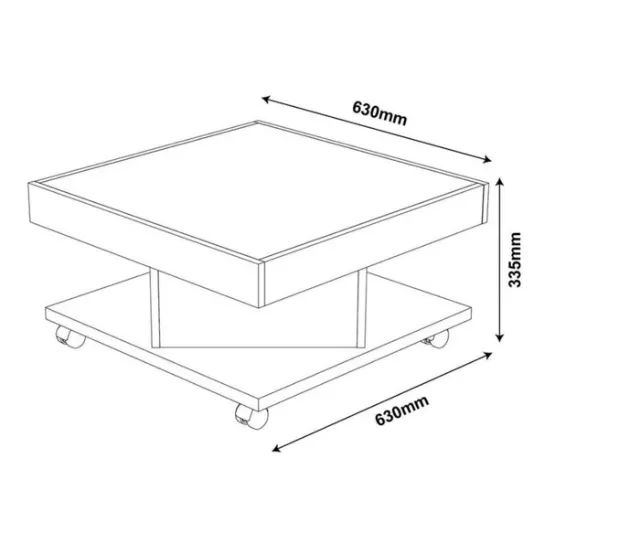 Promoção Mesa de Centro Amadeirada  - 31/10  - Foto 2