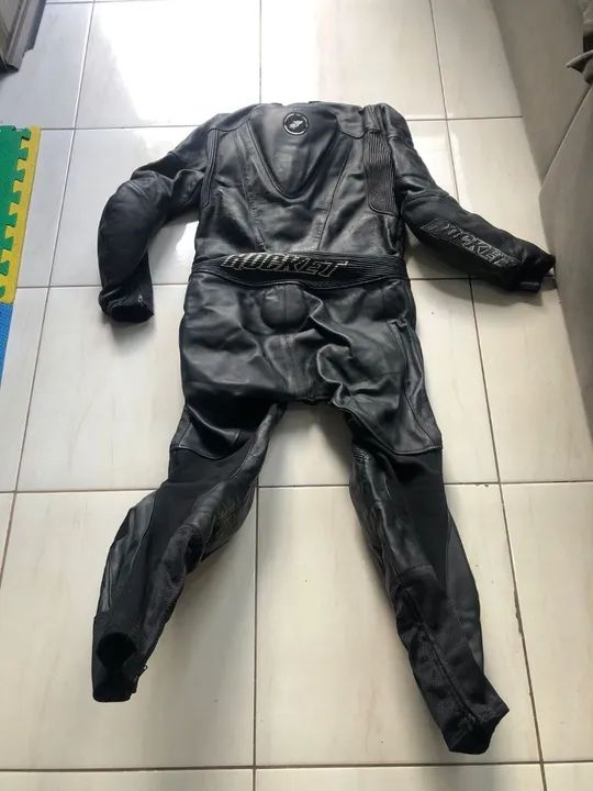 Macacão Joe Rocket peça única Tam 42 - Foto 4