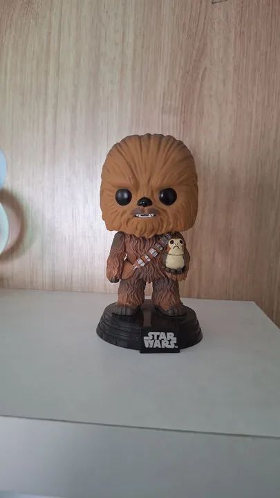 Chewbacca with Porgs ( Modelo 195) Funko Pop Star Wars 