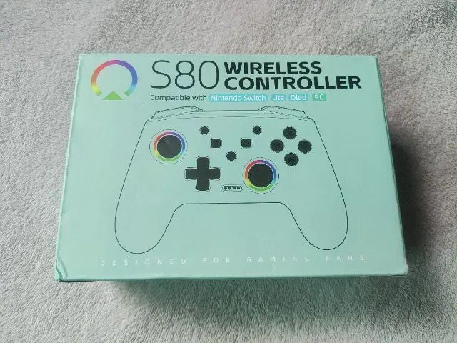 Controle bluetooth datafrog (nintendo switch, pc, android) recarregável Preto - Foto 2
