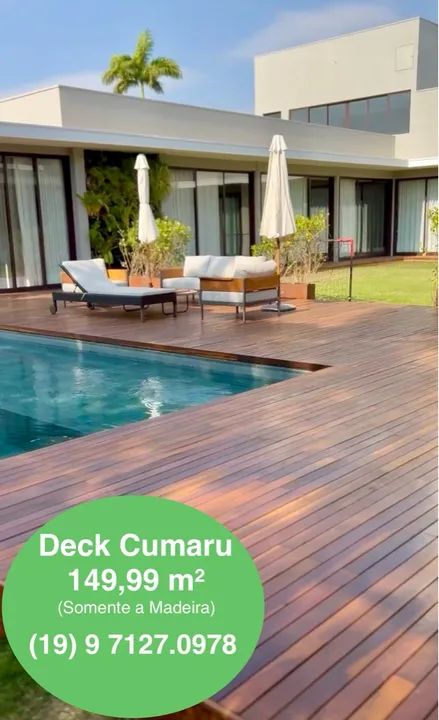 Deck Cumaru Comercial - 165,00 m²  - Foto 3
