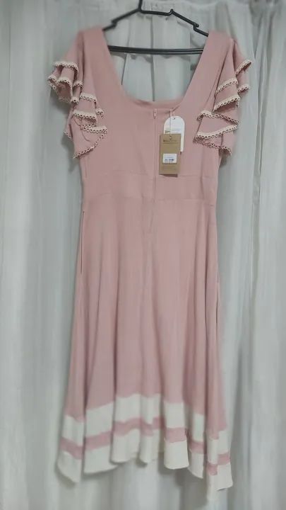 Vestido Rosé, Tamanho P - Foto 4