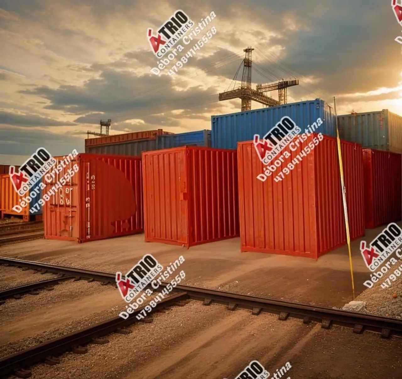 Container tamanhos variados e desmontável  - Foto 4