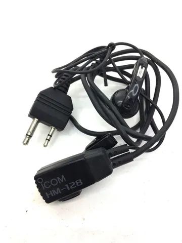 Icom - HM-128 Fone de Ouvidos com Microfone Lapela - Foto 2