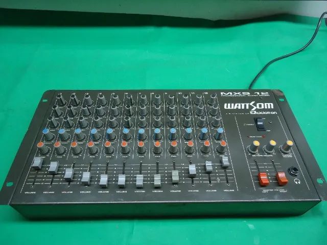 mesa de som watsom 12 canais com bluetooth