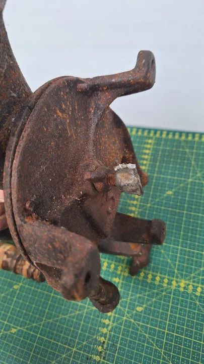 Moedor de café antigo ferro fundido  - Foto 4