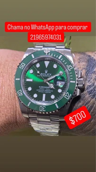ROLEX SUBMARINER HULK