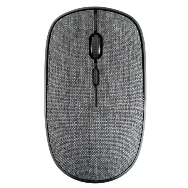 Mouse Sem Fio USB GT Colors em Tecido Grey - WZetta
