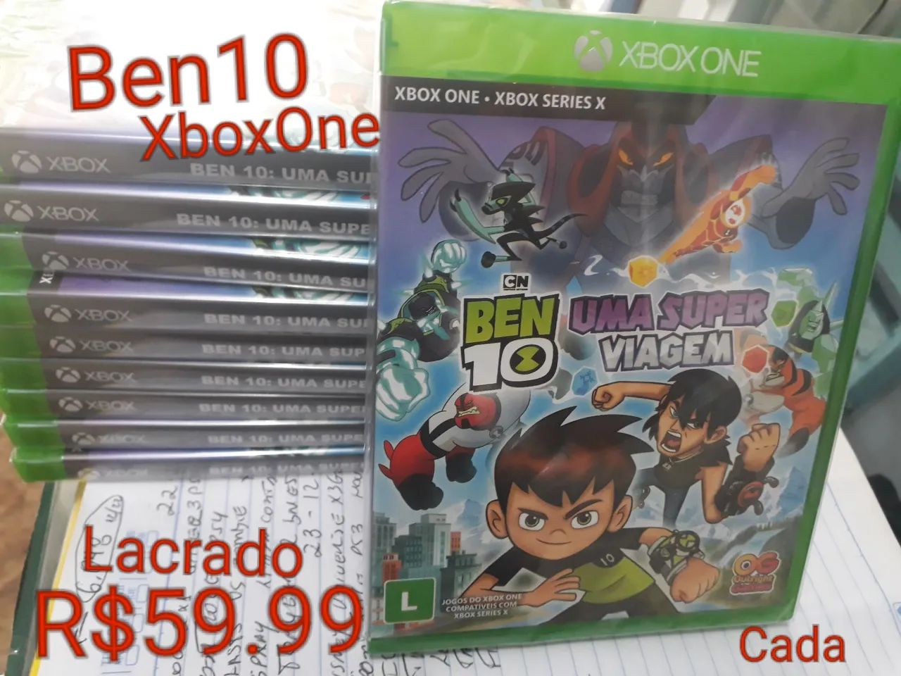 Ben 10 Xbox one novo lacrado - Jogos de Vídeo Game - Jardim do Zé Pereira,  Campo Grande 1321754377 | OLX