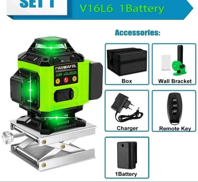  * kit nível laser de 12 linhas  - Foto 4