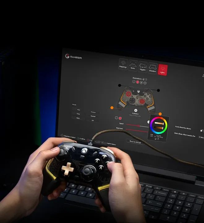 Controle Gamesir Kaleid Flux com Hall Effect p/ Xbox series S/X, Pc Nintendo Switch, Steam - Foto 5