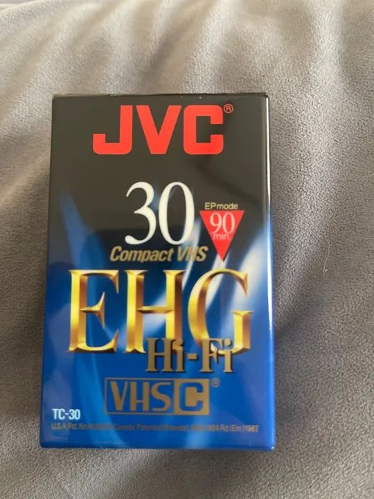 Fita JVC compact vhs  - Foto 2