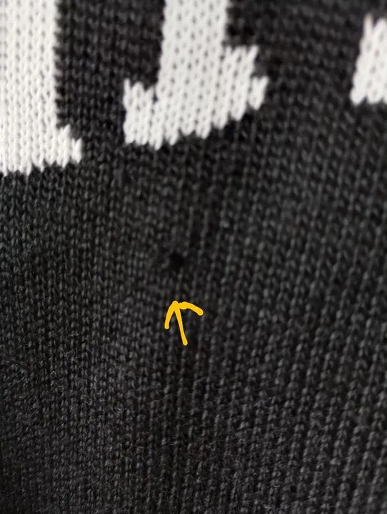 Suéter masculino preto  - Foto 6