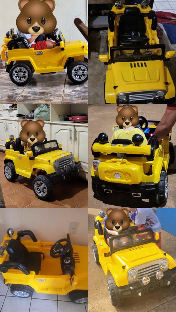 Mini Jeep Elétrico Infantil - Diversão Garantida!