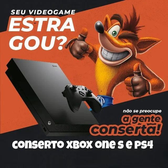 Xbox one s conserto e e acessórios