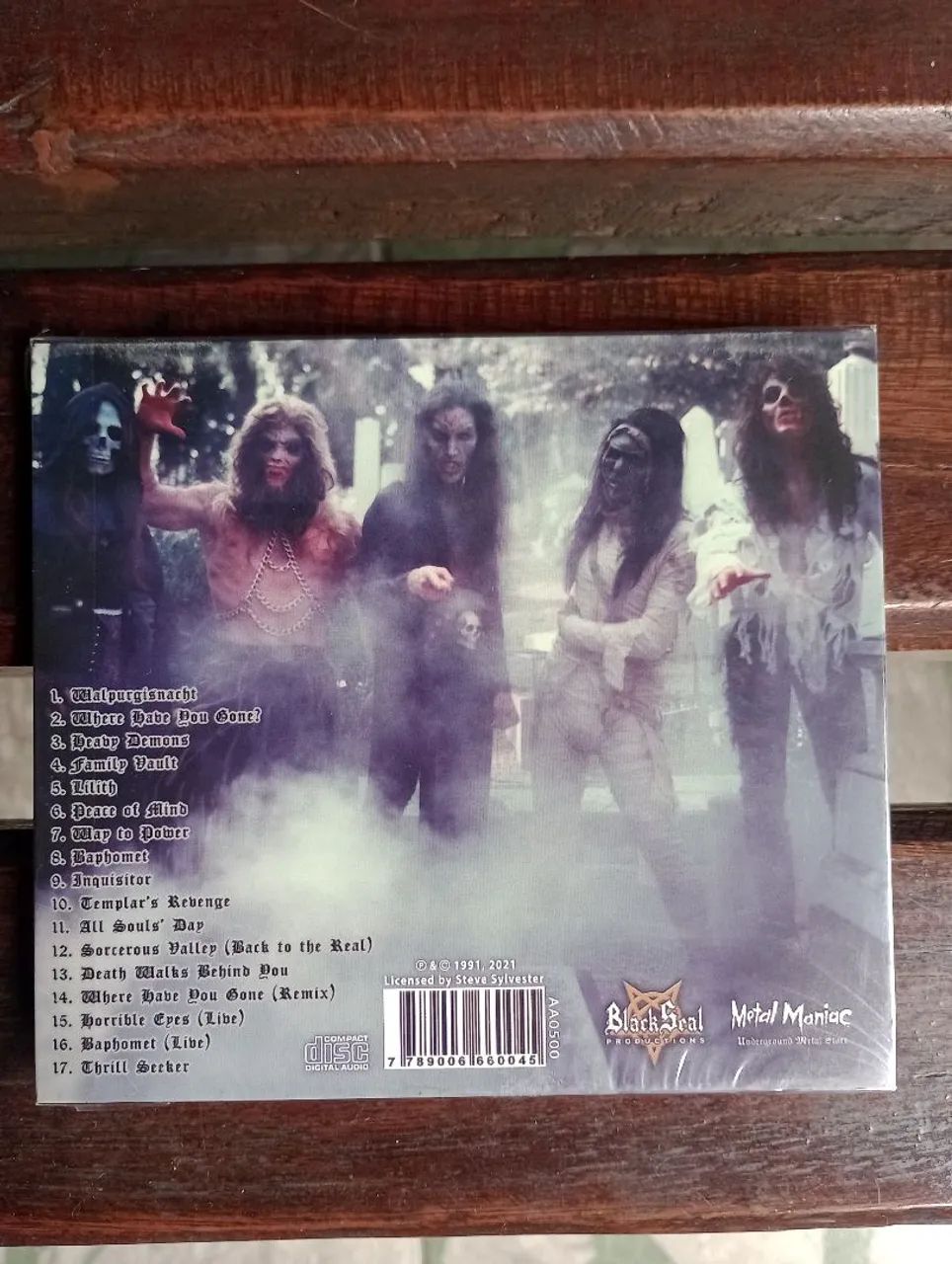 CD Death SS - Heavy Demons (Lacrado) - Foto 2
