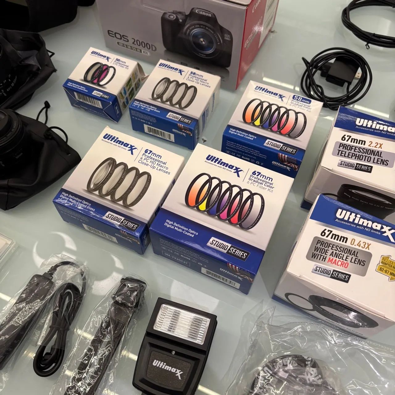 Kit Iniciante Canon T7/2000D - Foto 5