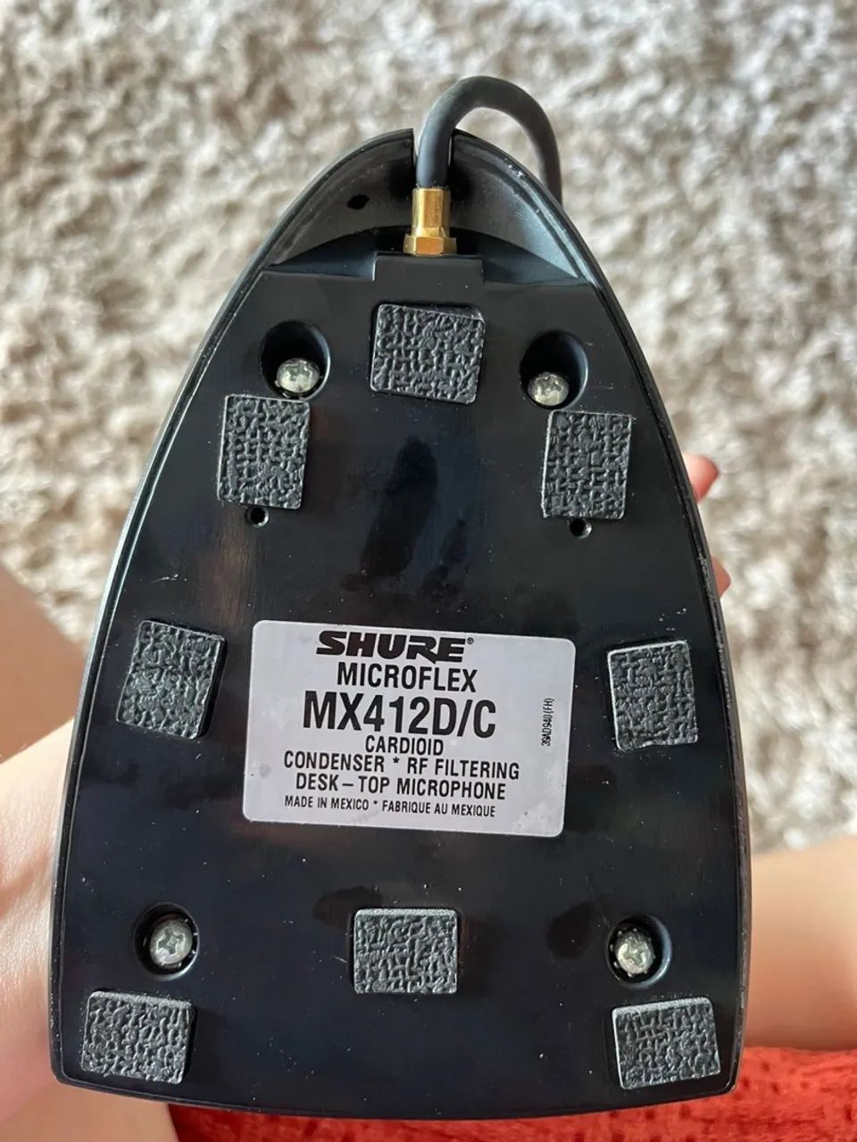 Microfone Gooseneck Shure Mx 418 D/s - Foto 2