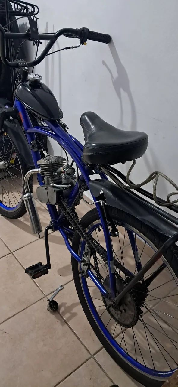 Bicicleta Motorizada 80cc (impecável) motor com NF - Foto 5