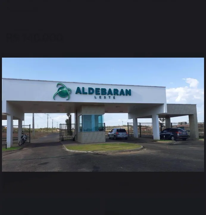 Terreno em Condomínio Fechado Aldebaran Leste