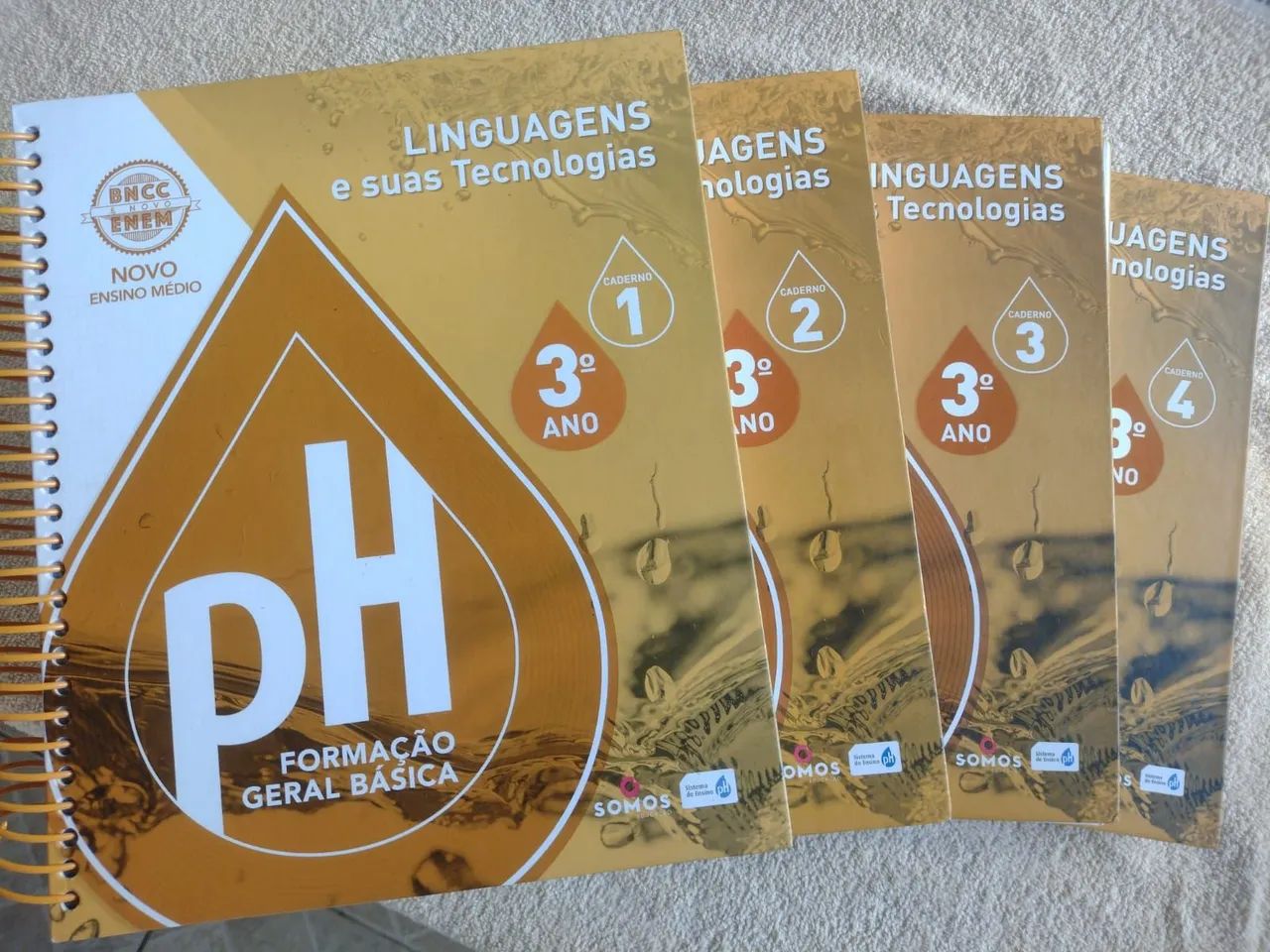 LIVRO SISTEMA PH SOMOS ENSINO MÉDIO 3º ANO - Livros e revistas