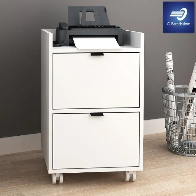 OFERTA Gaveteiro Office 2 Gavetas com Rodízios