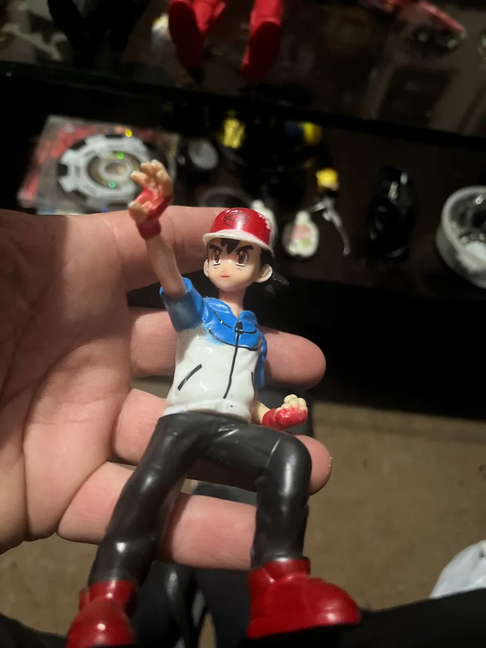 action figure do Ash Ketchum Pokemon 