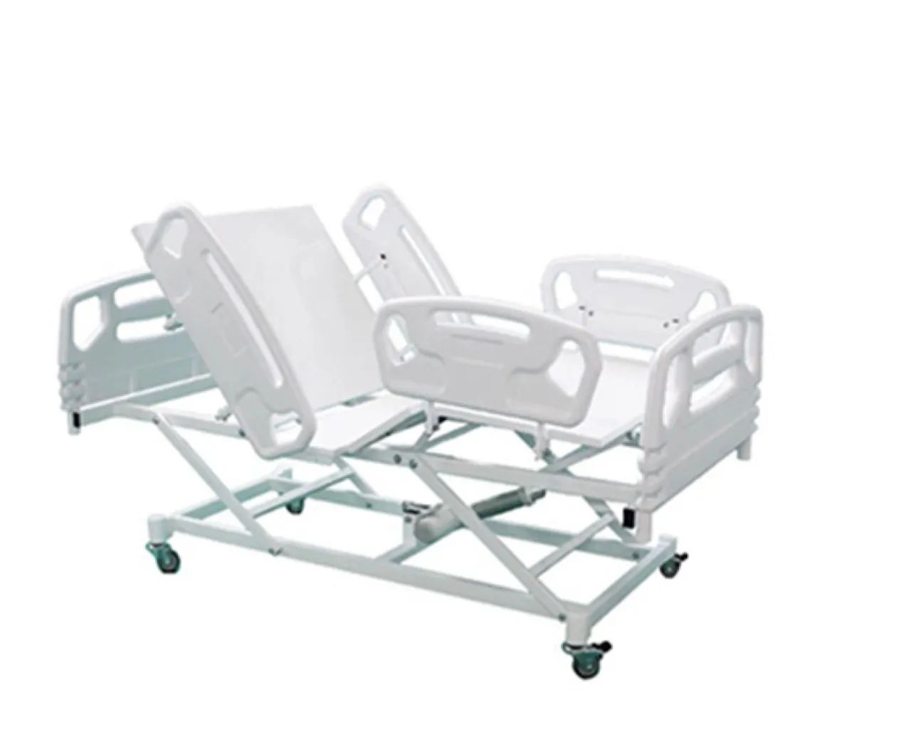 CAMA HOSPITALAR MOTORIZADA LUXO QUATRO GRADES PEAD