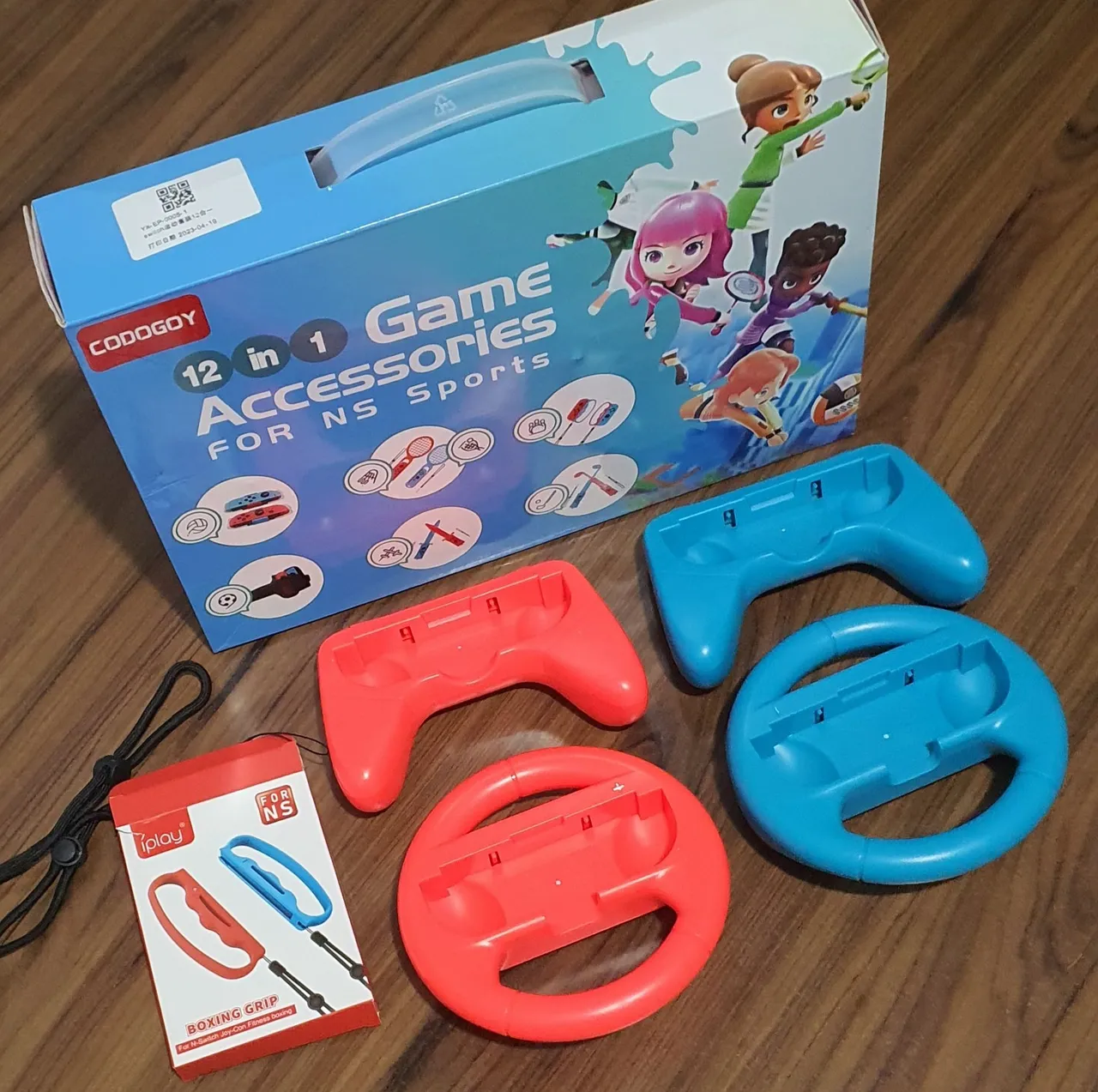 Kit 18 Acessórios Esportivos para Nintendo Switch
