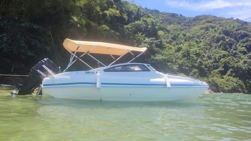 LANCHA REAL 24 2005 MOTOR OPITIMAX 200 HP 2013