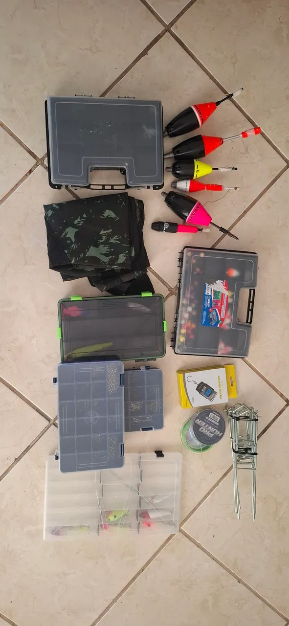 Kit Completo de Pesca - Ideal para Iniciantes!