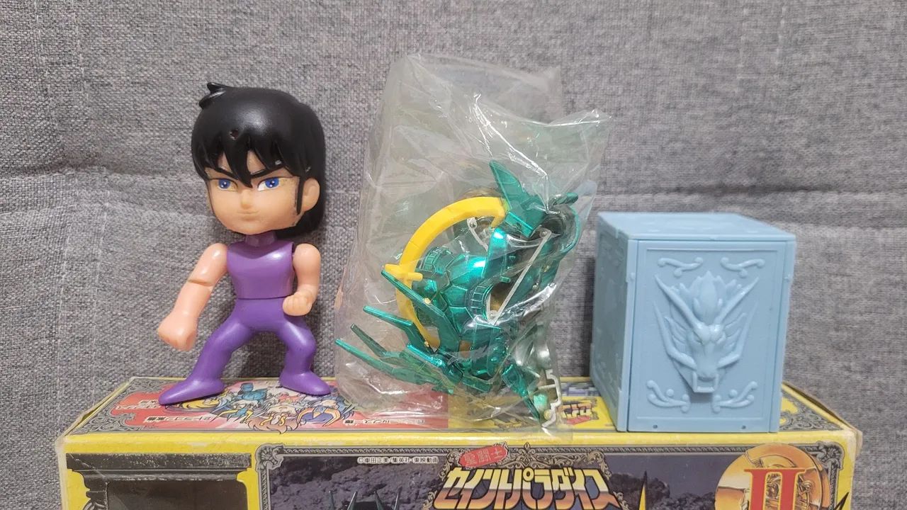 Shinya Hiragami出品 Boneco Shiryu de Dragão Linha Saint Seiya Paradise Bandai japão