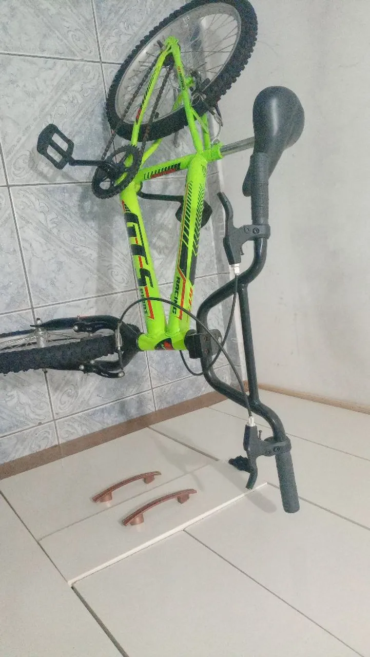 Bicicleta Infantil GTS Racing Verde - Perfeita para Diversão!